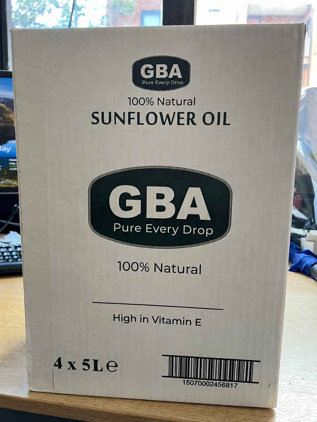 finest European sunflower oil 5 litre wholesale GBA Food London